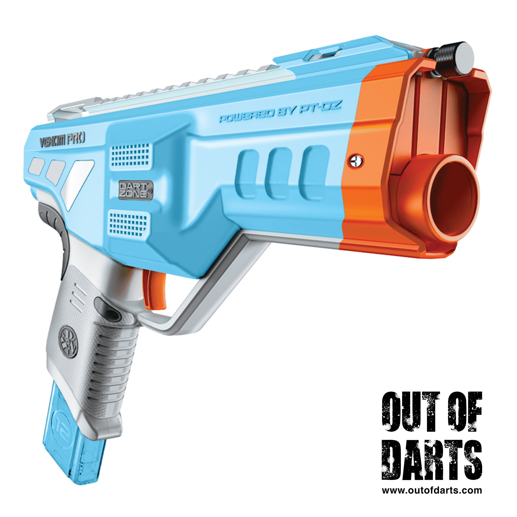 Dart Zone Max Venom Pro Flywheel Blaster