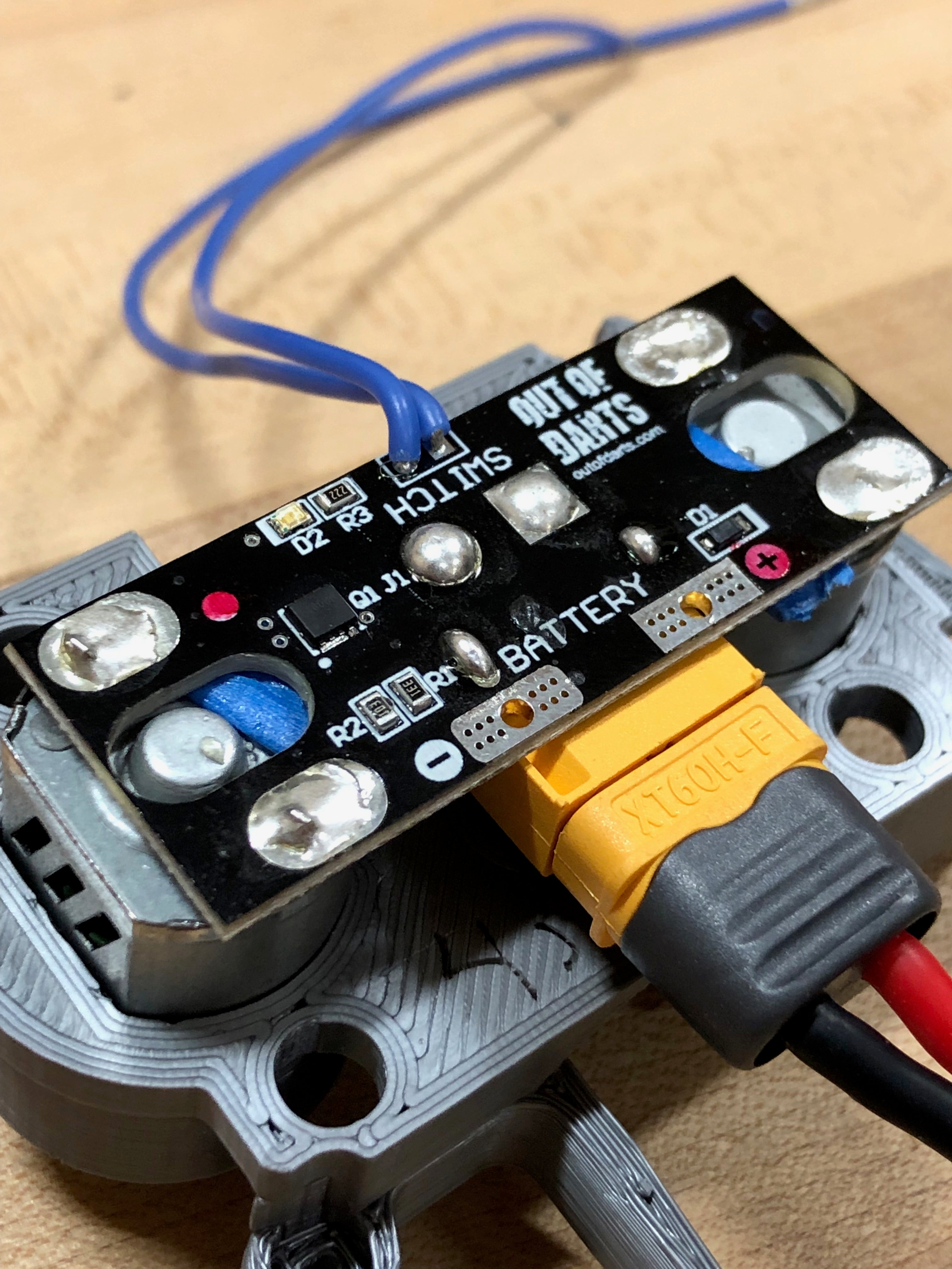 Eli Wu Flywheel MOSFET Motor-Spanning Board