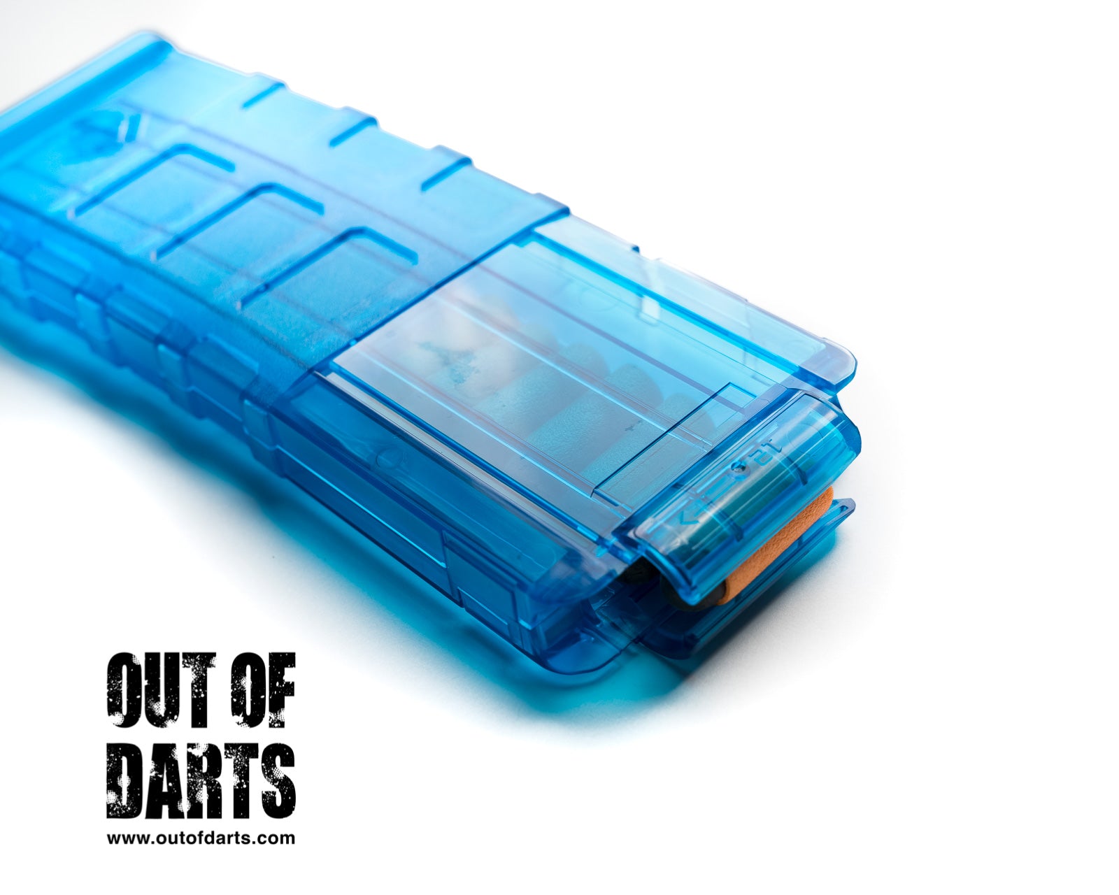 Worker Nerf Short Dart 12 Round Magpull Style Magazine Clip
