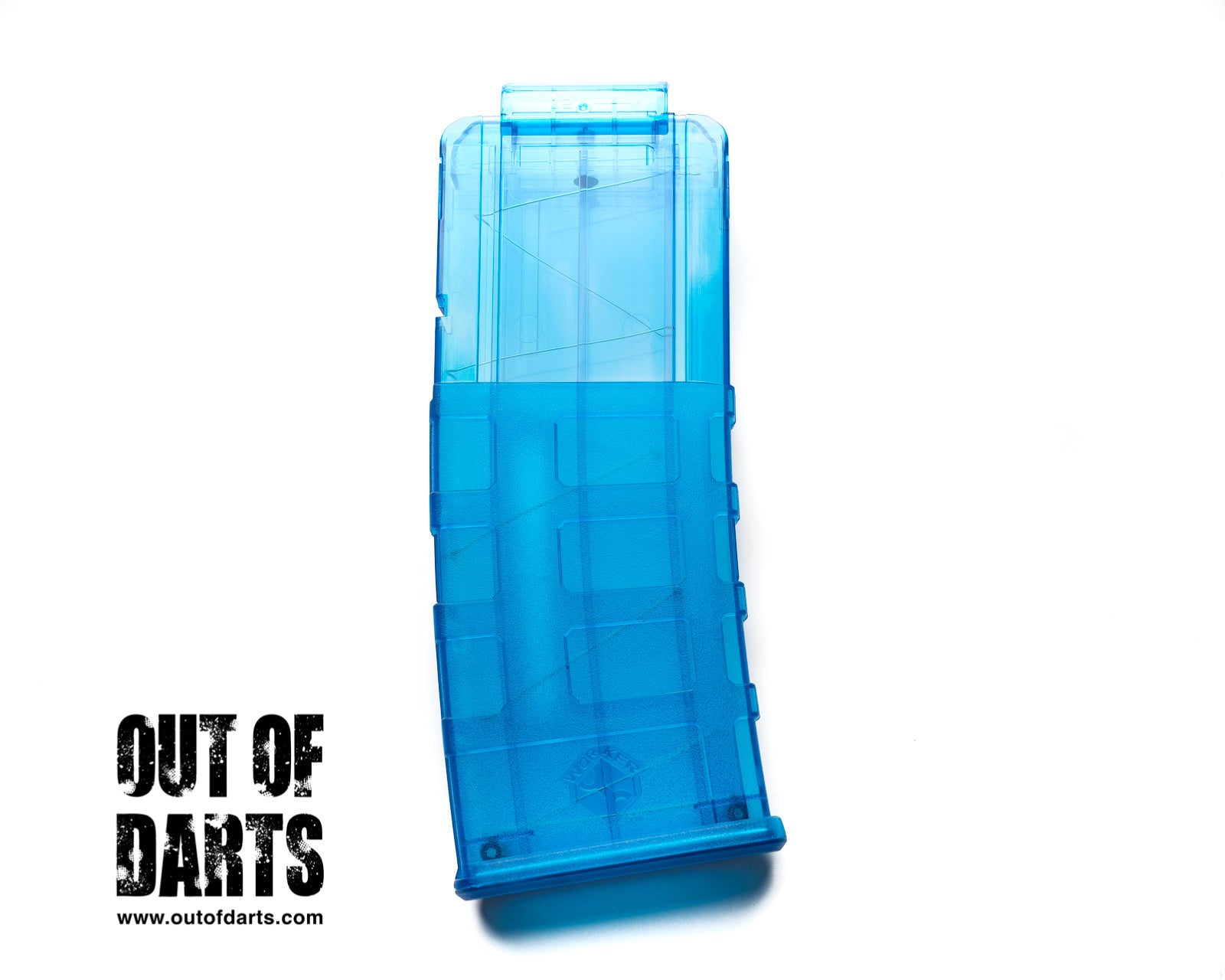 Worker Nerf Short Dart 12 Round Magpull Style Magazine Clip