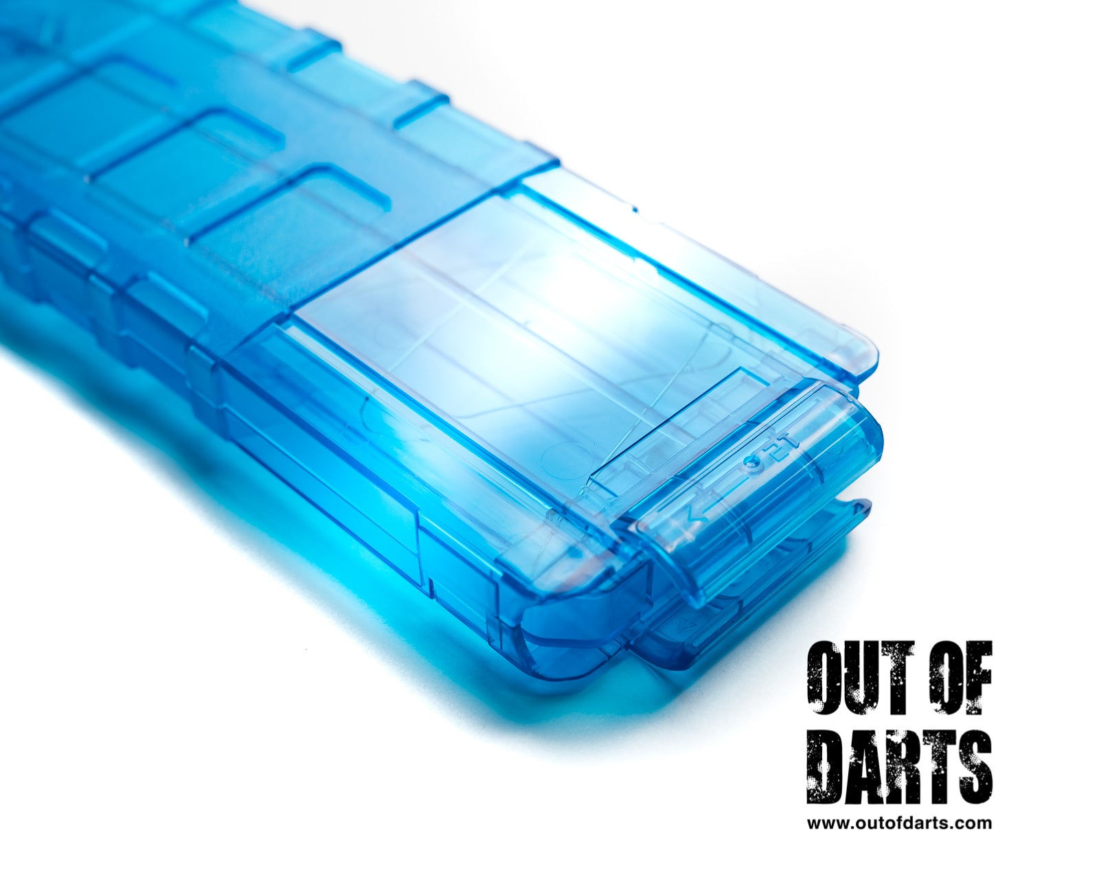 Worker Nerf Short Dart 12 Round Magpull Style Magazine Clip