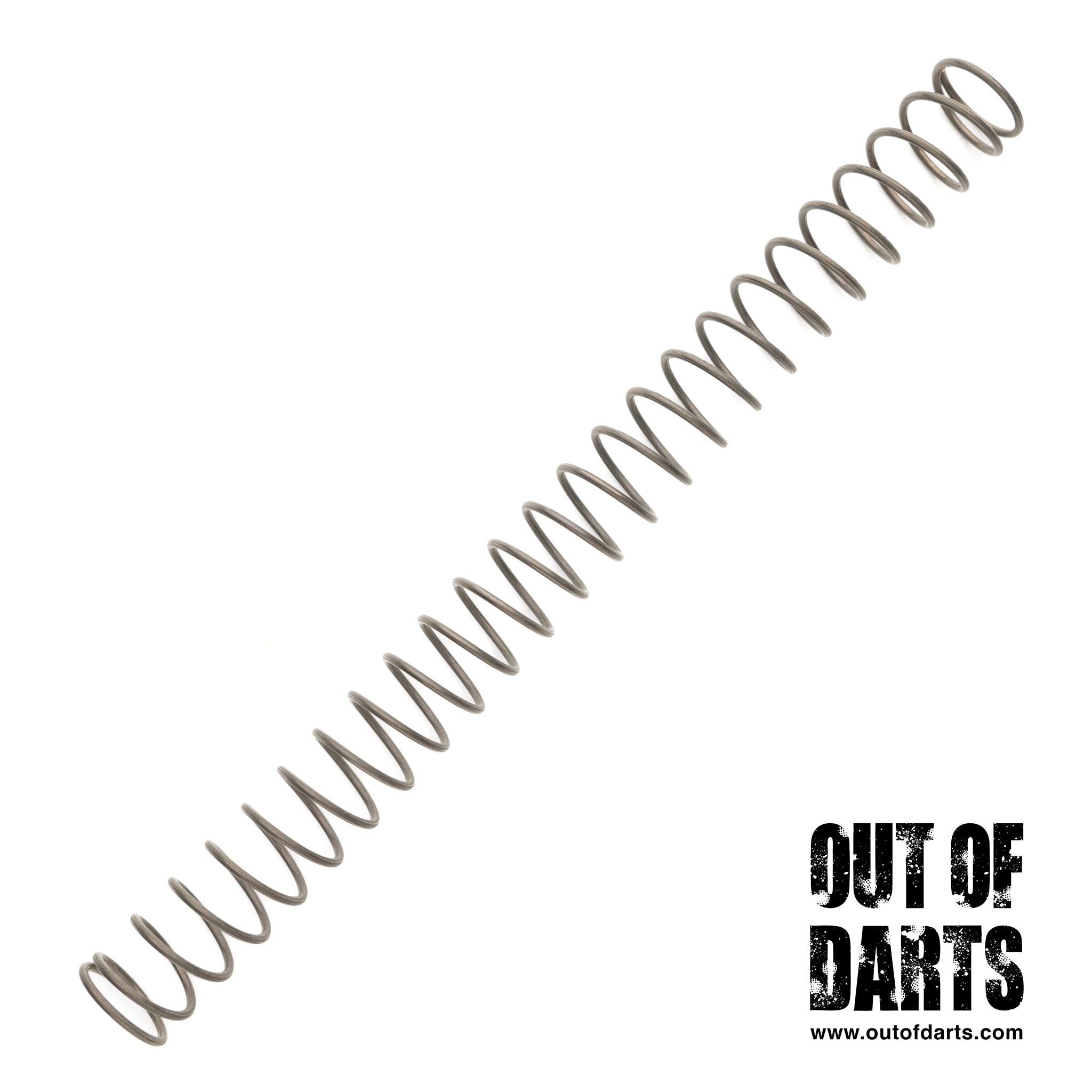 OOD K25F 2.0 x 286mm Spring with Squared Ends
