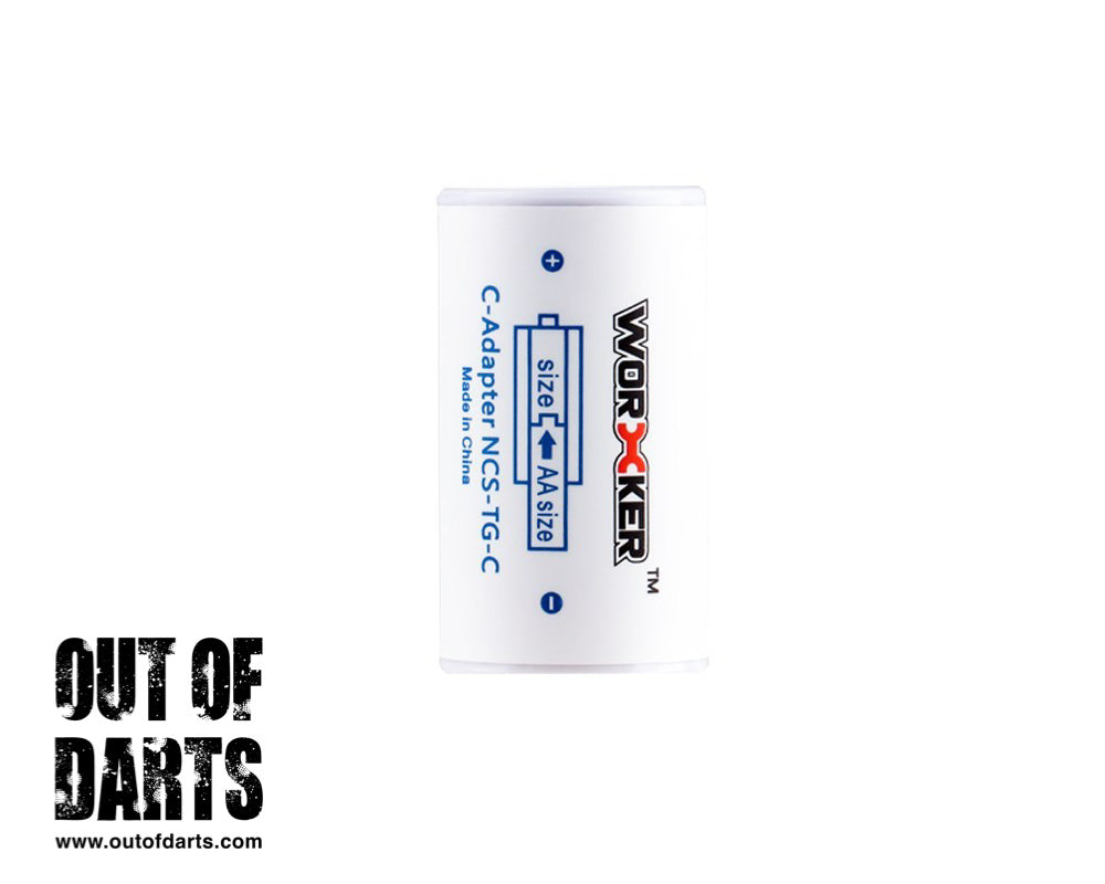Worker Battery Spacers (AA to C)