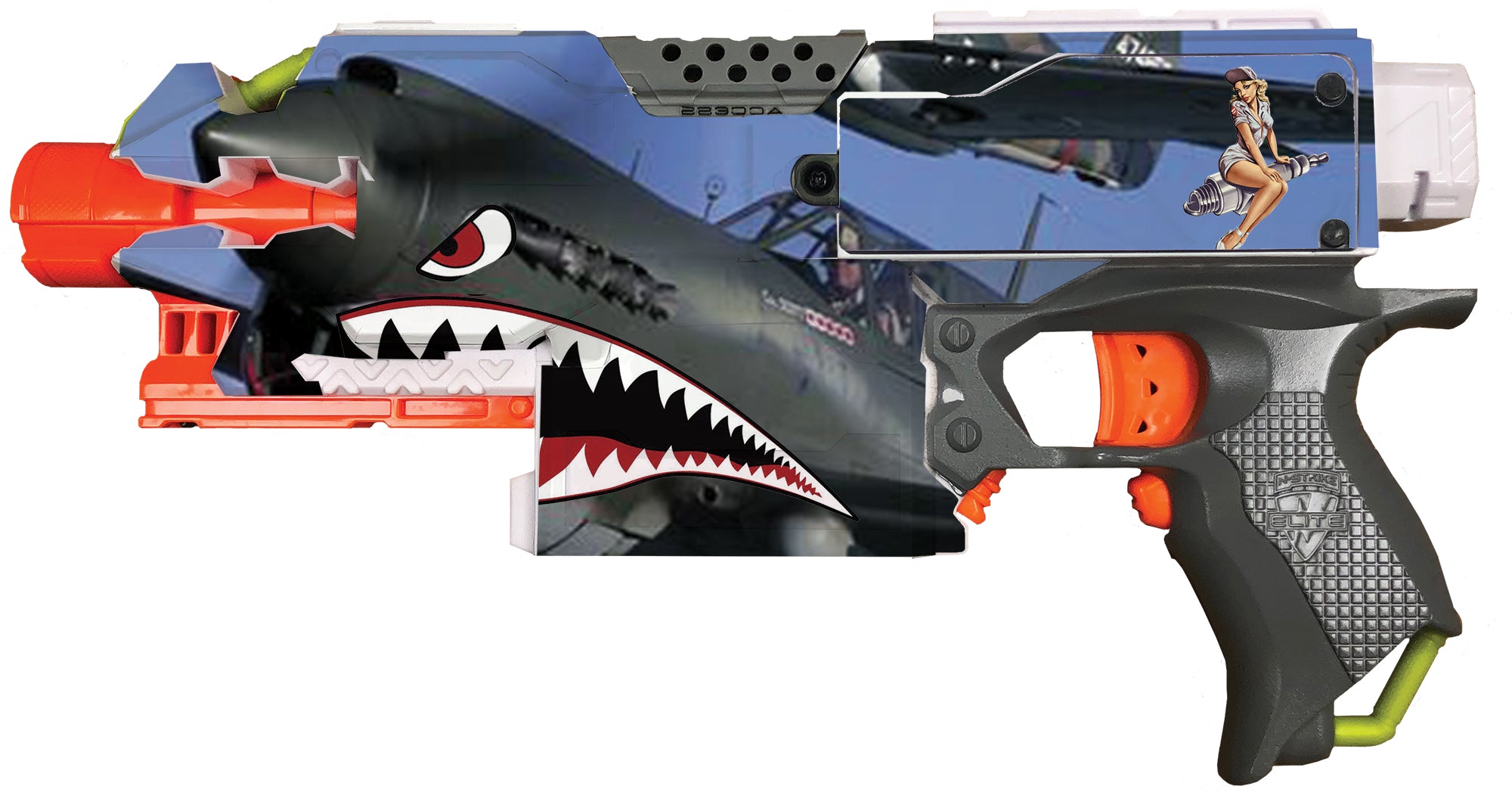Blastr Wrapz Nerf Stryfe Skin CLOSEOUT