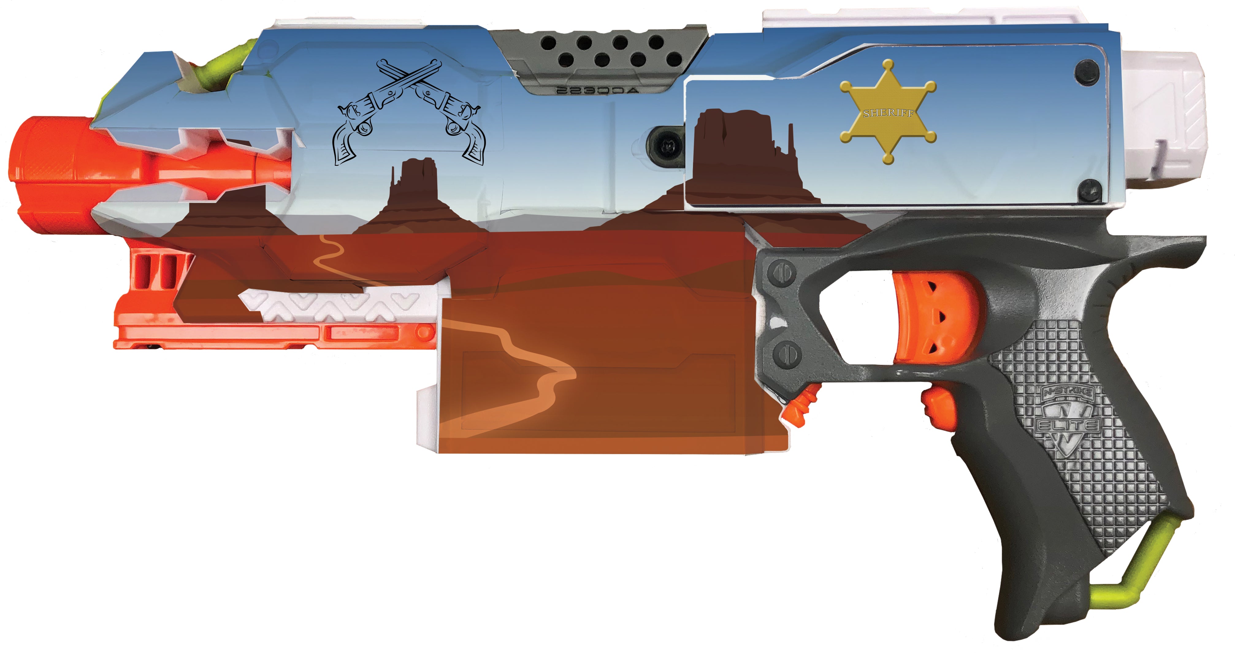 Blastr Wrapz Nerf Stryfe Skin CLOSEOUT