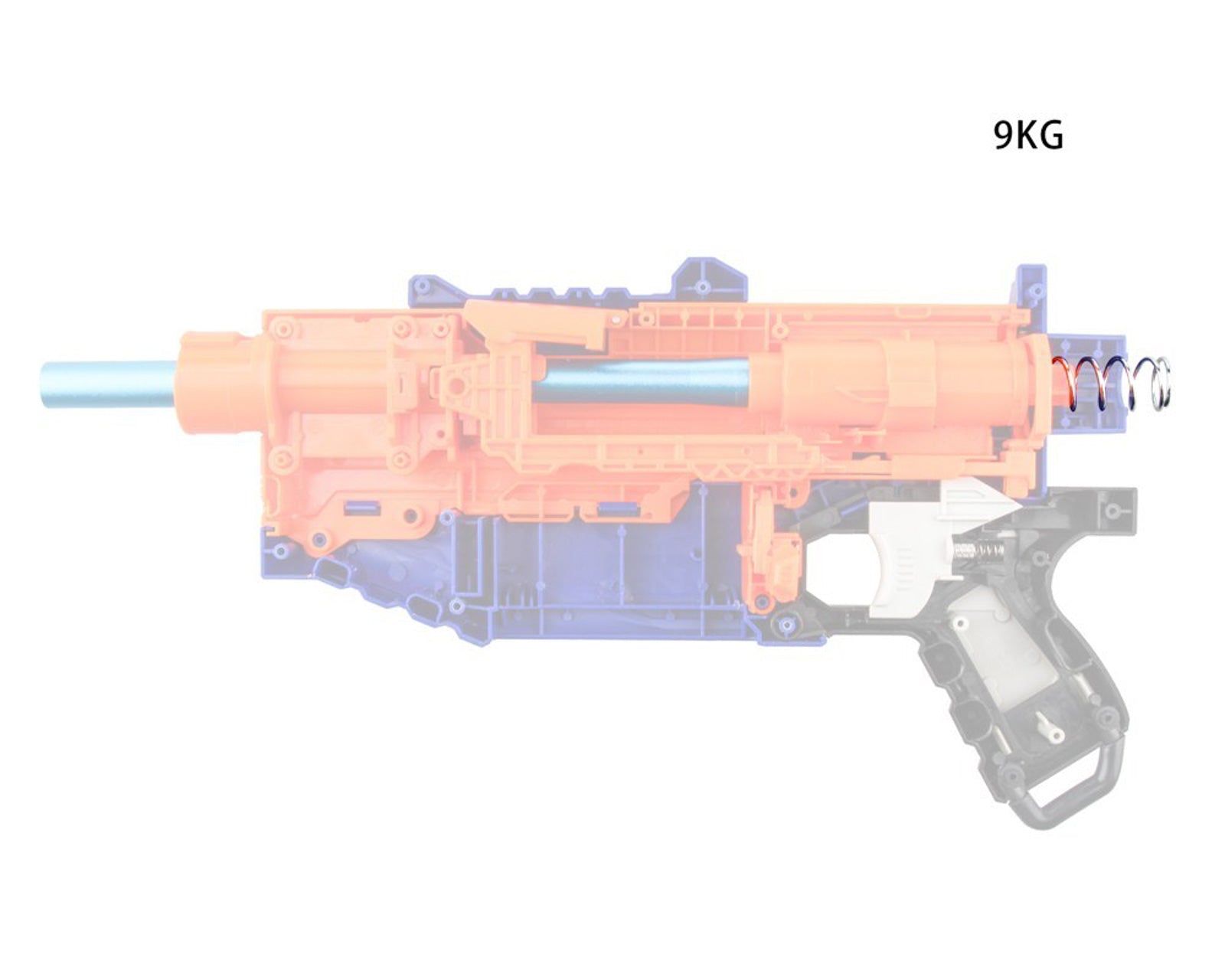 Worker 9kg Spring Kit for Nerf Elite Delta Trooper CLOSEOUT