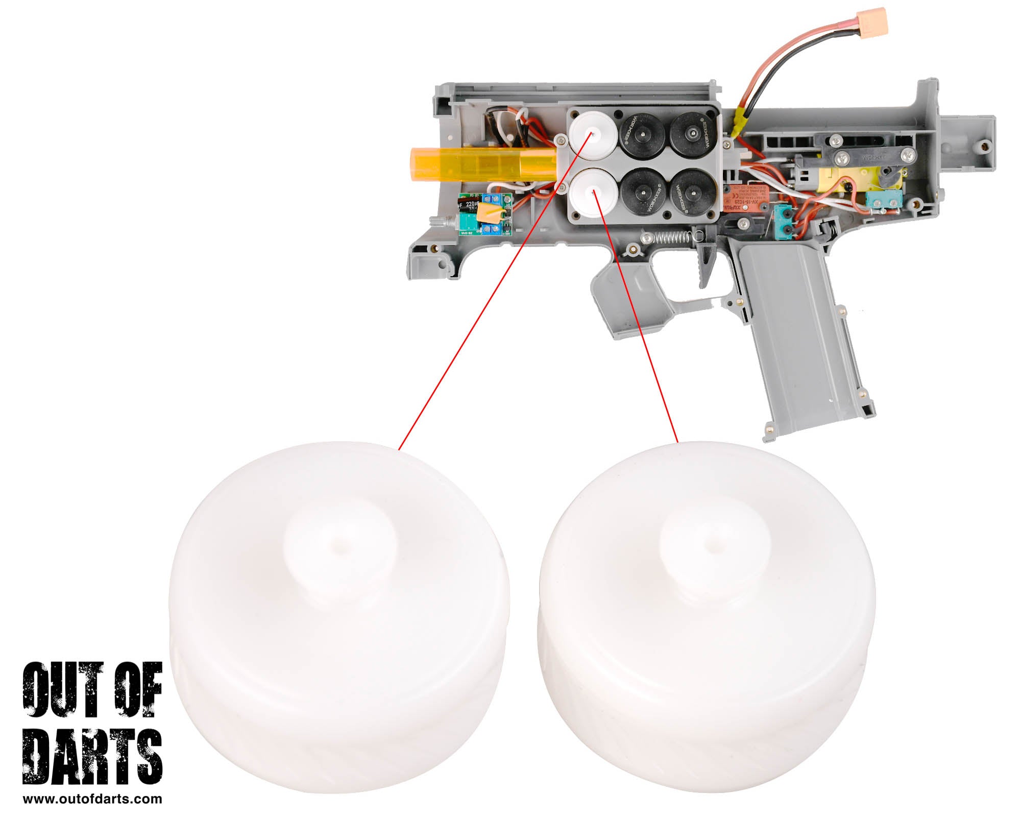 Worker Phoenix 2.0 Upgrade Flywheels for High-speed Motors
