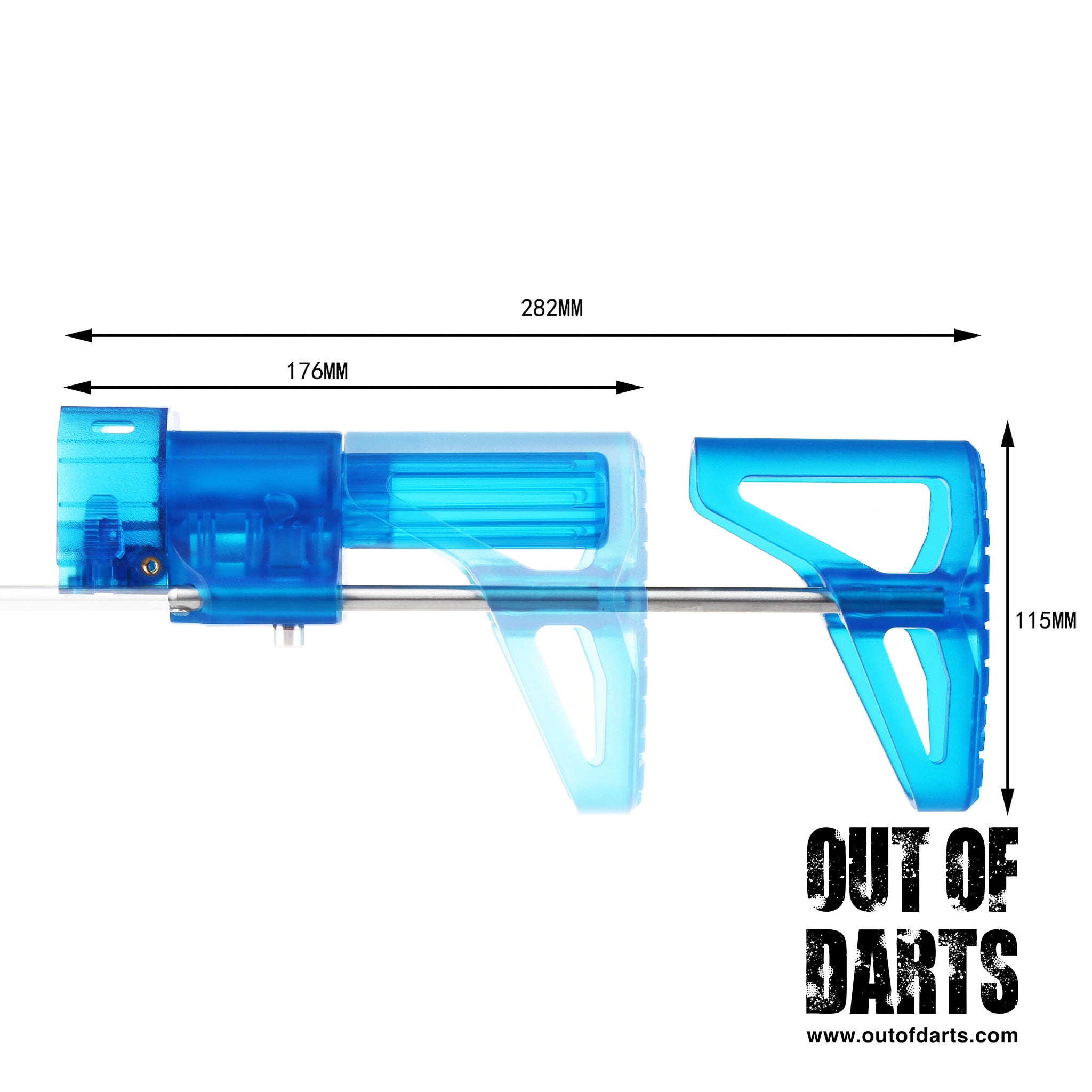 Worker Simple Nerf Extension Stock (multiple colors)