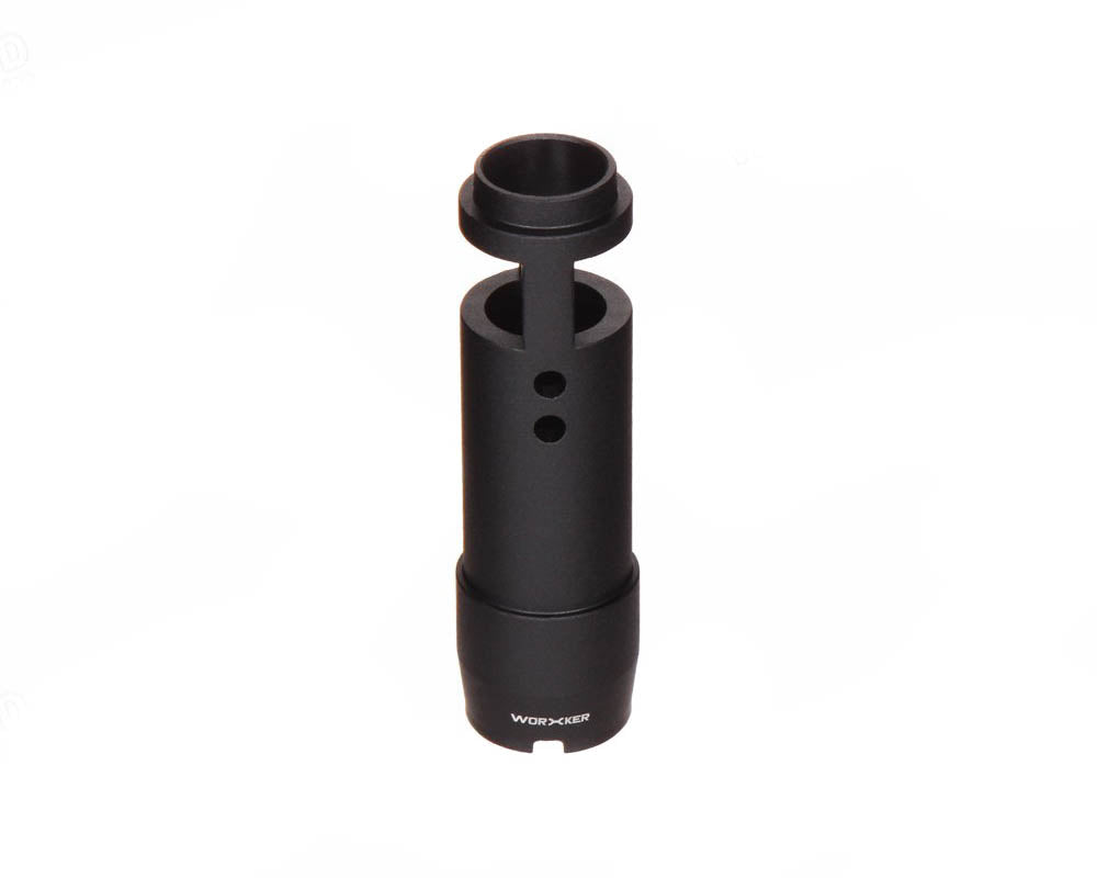 Worker Type E AK Series Muzzle / Flash Hider (Threadless) CLOSEOUT
