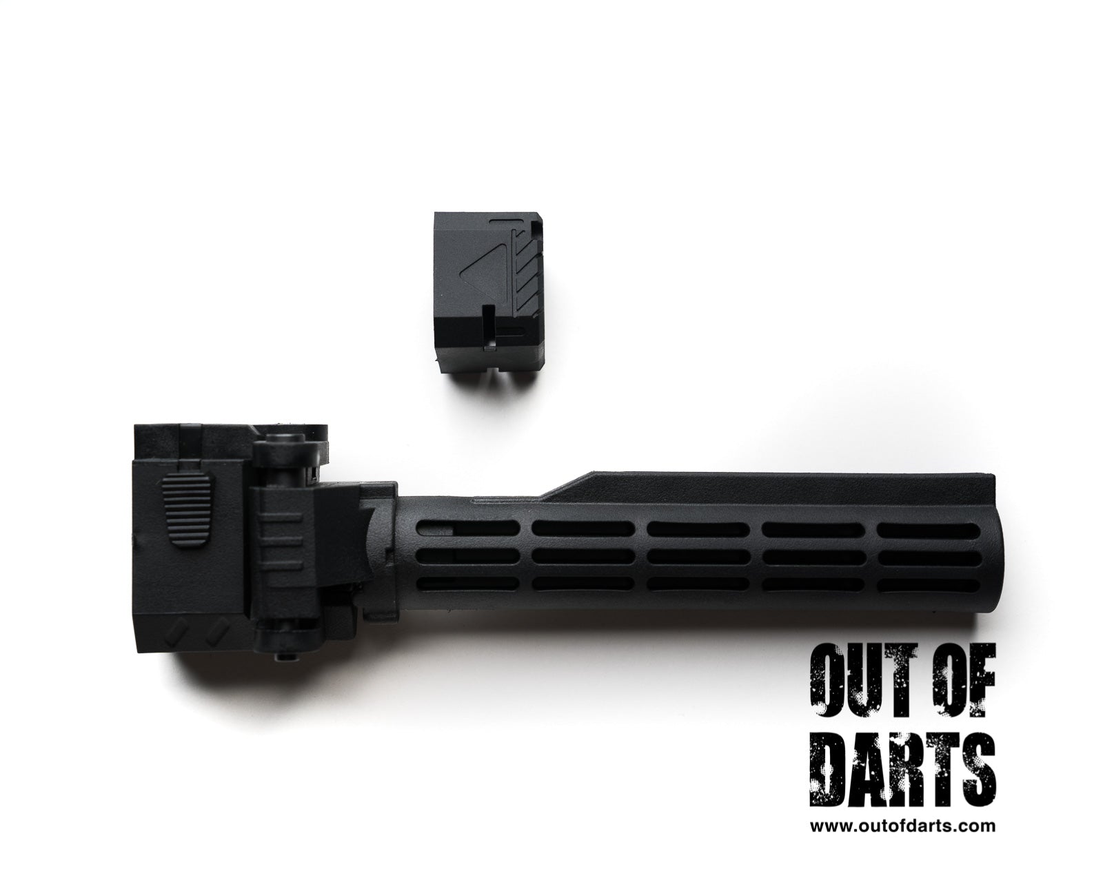 Worker Collapsible Stock Tube with Cap (Compatible with Nerf)