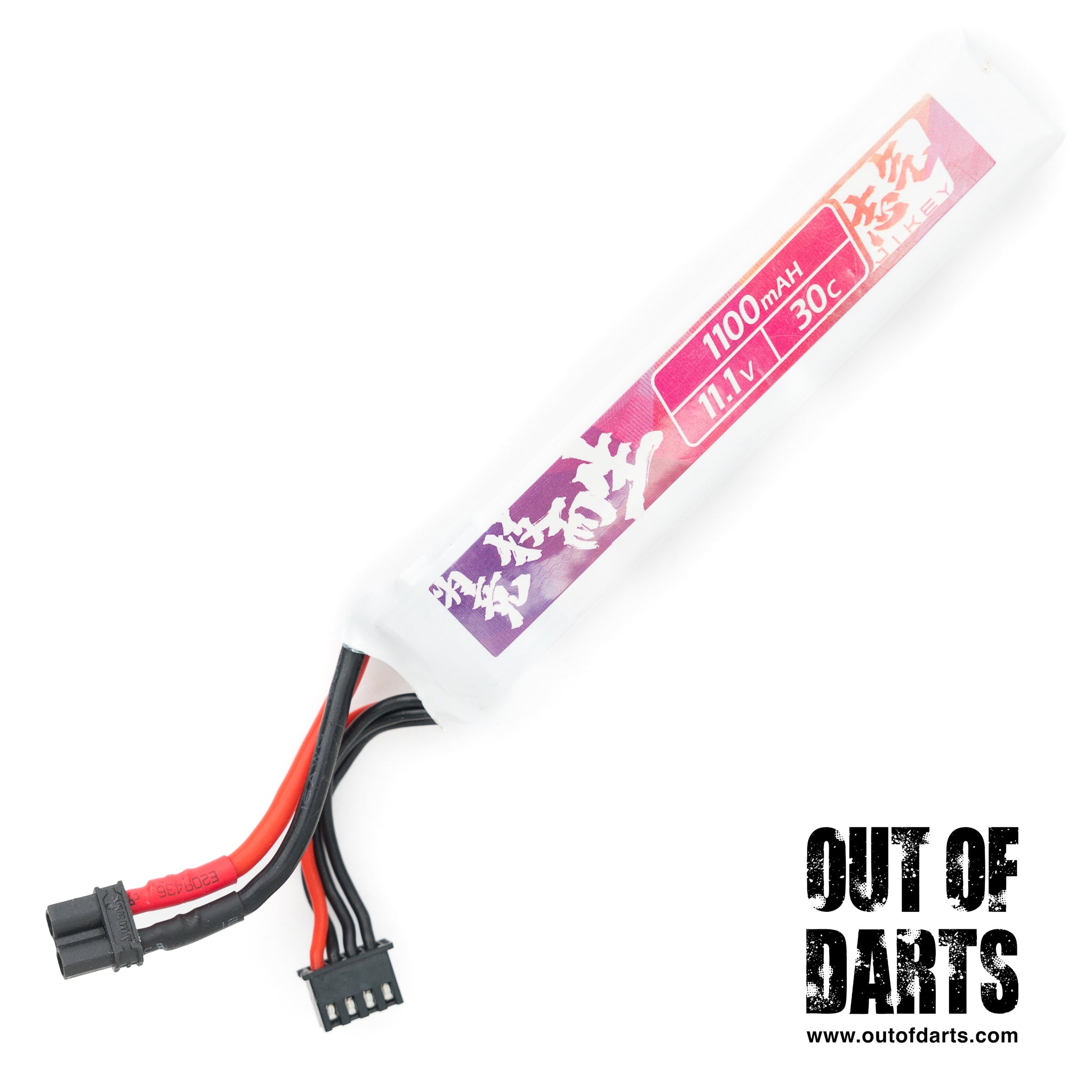 JIKEY 1100mAh 3S 30C LiPo Slim (XT30)