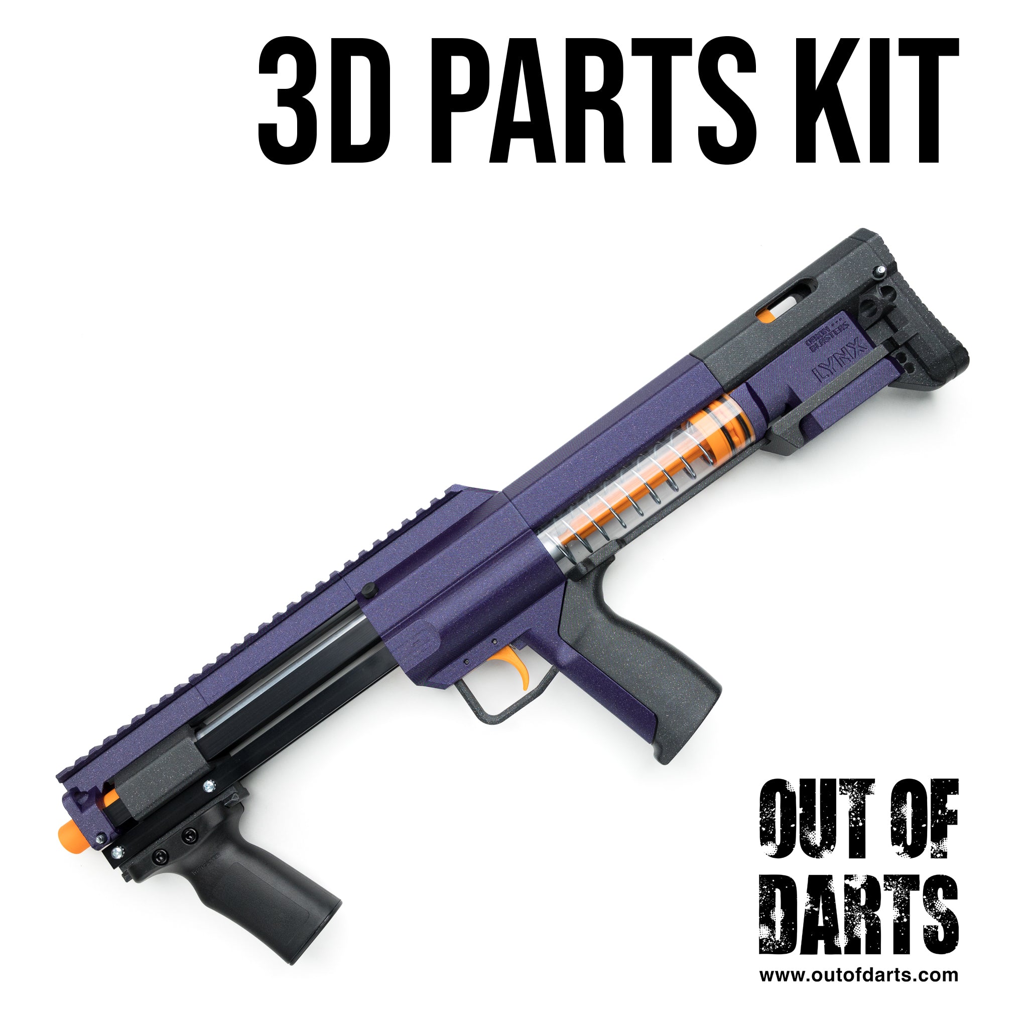Orion Blasters Lynx 3D Parts + Hardware Kit