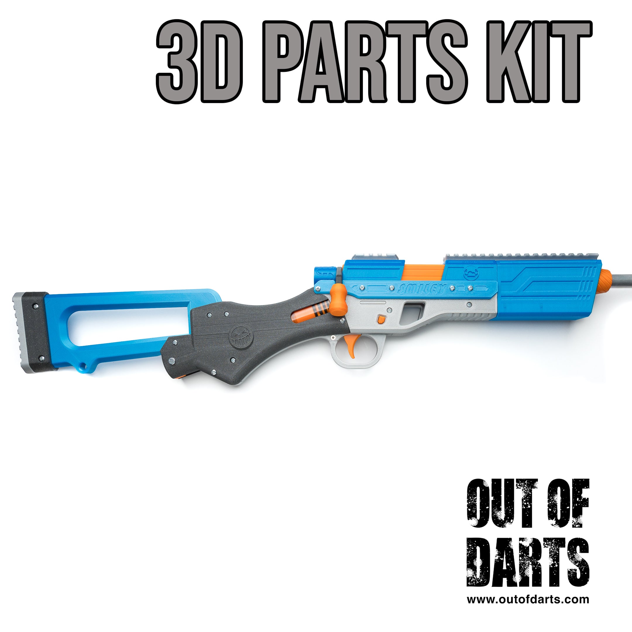 Mighty Shrub SMILEY 3D Parts + Hardware Kit