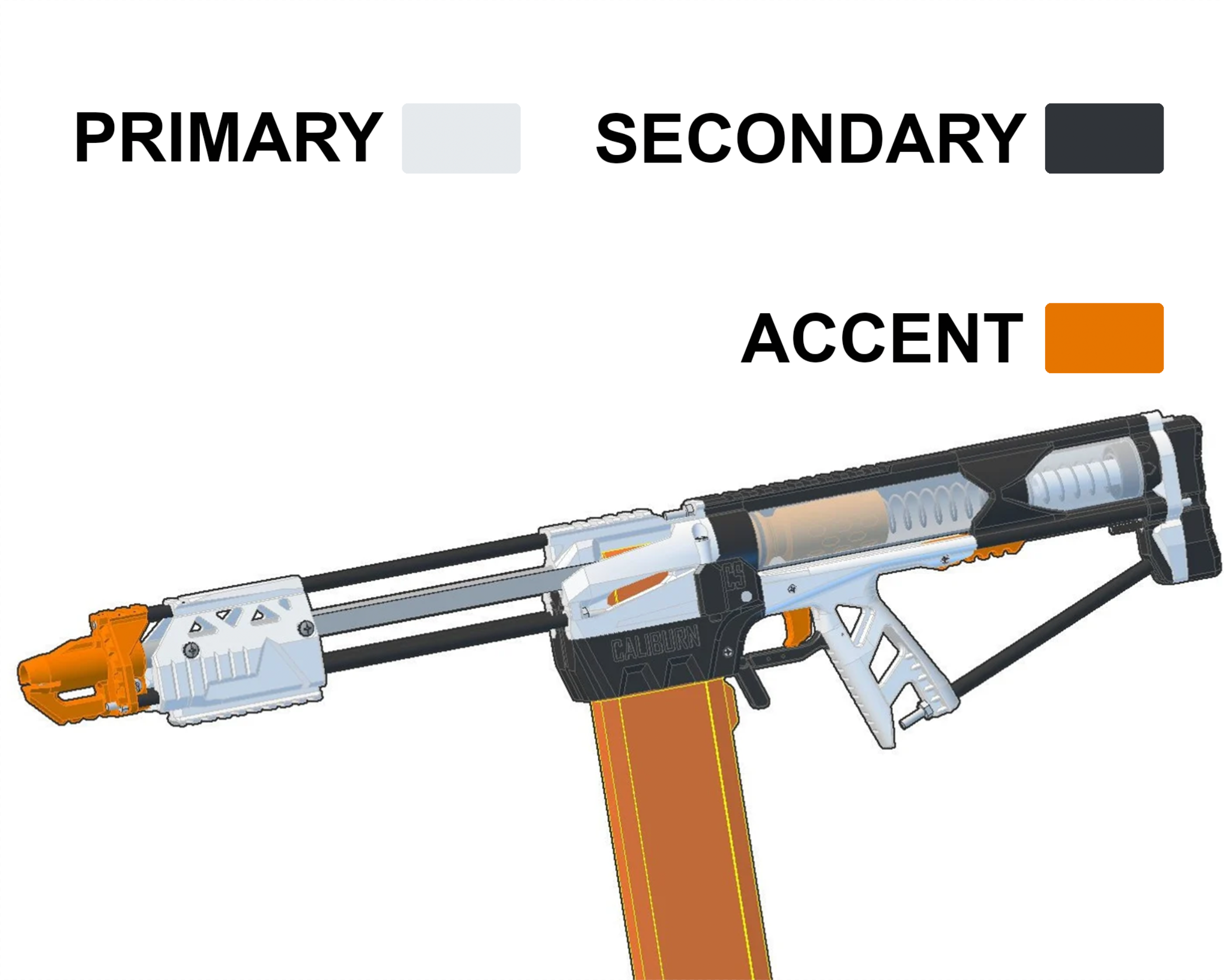 Caliburn 3 - 3D Parts + Hardware